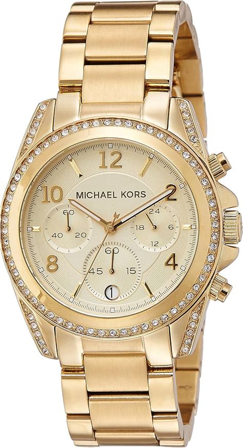 michael kors uhr damen gold|michael kors woman.